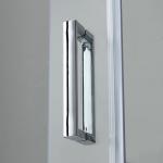 Cabine de douche d'angle 90 x 90 cm transparente
