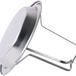 Hühnerbratenständer, klappbarer Hühnerhalter, zum Braten von Hähnchen, für Backofen, Grill, BBQ-Gri