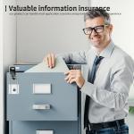 SPORWAY Cadenas à Empreinte Digitale – Étanche, Recharge USB, Sans Clé