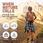 Pitch and Trek, tragbares Urinal für Frauen, zum Stehpinkeln, Frauenpikono für unterwegs
