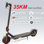 Elektroroller, 30 km Reichweite, 350W Motor, neu 2023 AOVOPRO, Elektroroller, ES80 M365, schwarz