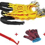 Rutschfeste, rutschfeste Bänder, für Schnee, Schneeketten, universal, Reifengröße 165mm TO 275mm, wiederverwendbar, 6er-Pack