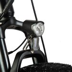 Elektrofahrrad für Erwachsene, 26 Zoll, City-Elektrofahrrad, mit Frontdämpfer, mit 500W Bafang Motor, abnehmbarer Samsung 48V 17.5AH Batterie, GUNAI GN26.