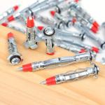 Hohlraum-Metalldübel – Ankerbolzen für Hohlwände, Gipskarton und Holzplatten – Bohrerdurchmesser 6.5 mm – 4.8 cm - 25 Stück