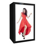 Studio photo professionnel avec éclairage LED, taille 200 x 120 x 80 cm