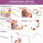 DIY Perlen Kits für Schmuckherstellung Armbänder und Halsketten