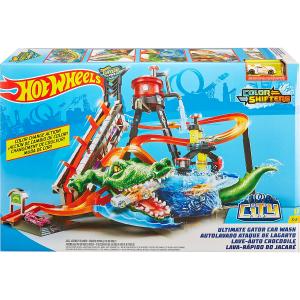 Piste avec Rampes Crocodile Hot Wheels