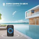 Campanello Senza Fili, Wireless, 60 Suonerie, Indicatori LED, 400 metri, Operativo a grande Distanza, 5 Volumi Selezionabili