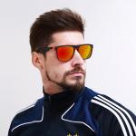 KDeam Sport occhiale da sole, occhiali da sole Uomo, lente rosso