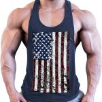 Bodybuilding Tank-Top, sportlich, Herren Fitnessstudio Tank-Top, Tank Top Gilet
