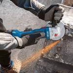 Bosch Professional 18V System Schleifmaschine Ang. Akku Gws 18V-7, Scheibe 125Mmm