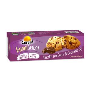Biscuits aux pépites de chocolat, sans gluten, Céréales, 150 g