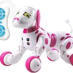 RoboDog Dimei 9007 der intelligente Roboterhund, 2,4 g Funksteuerung, weiß rosa