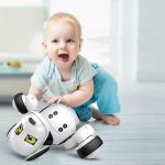 RoboDog Dimei 9007 der intelligente Roboterhund, 2,4 g Funksteuerung, weiß rosa