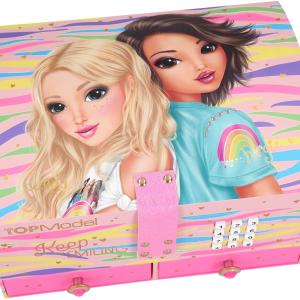Coffret à bijoux avec code et son, modèle TopModel, Depesche