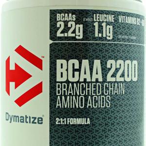 Dymatize BCAA Complex 2200, 100% reine verzweigtkettige Aminosäuren, 400 Kapseln