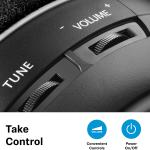 Sennheiser Wireless TV-Kopfhörer mit Ladestation Schwarz RS1208EU