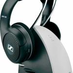 Sennheiser Wireless TV-Kopfhörer mit Ladestation Schwarz RS1208EU