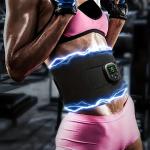 Bauchmuskel Elektrostimulator, mit EMS-Gürtel, 6 Modi, 19 Intensitätsstufen, ABS-Stimulator