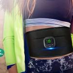 Bauchmuskel Elektrostimulator, mit EMS-Gürtel, 6 Modi, 19 Intensitätsstufen, ABS-Stimulator