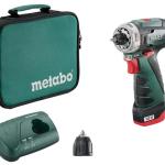 Metabo Perceuse-visseuse PowerMaxx BS Basic avec 1 batteries + coffret