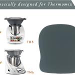 Antirutschmatte, Nylon geeignet für Thermomix TM6 TM5, grau