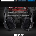 Kopfhörer, JBL Under Armour Train The Rock, Bluetooth Wireless, für Sport, Laufen, Fitnessstudio, Freisprechen mit Mikrofon, tiefe Bässe, schwarz-rot, Original