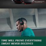 Kopfhörer The Rock JBL Under Armor Train, Bluetooth Wireless, für Sport, Laufen, Fitnessstudio, Freisprechen mit Mikrofon, tiefe Bässe, schwarz, Original