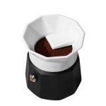 Distributeur de Café Moka, Distributeur de Café Moka, compatible avec Bialetti, Anneau de Dosage Entonnoir Doseur pour Moka