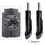 Stack Pin, Drops Set, 9.5 mm, goupille automatique pour réduire le poids, maximise votre puissance, libère votre potentiel, couleur noire