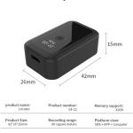 Mini GPS, Localisateur de voiture, Mini Tracker GPS, Contrôle vocal, Localisateur de périphériques, Anti-perte, S O S pour l'aide, GF-22