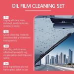 Kit de nettoyage des vitres de voiture Cristallini, antipluie, vitres et miroirs toujours propres, facile à faire