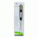 Fourchette avec thermomètre de cuisine pour barbecue à viande avec écran LCD