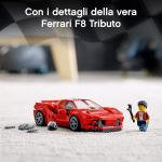 LEGO Speed Champions Ferrari F8 Tribute, Jeu de construction de voitures de course, 76895
