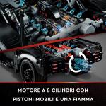LEGO Technic BATMOBILE DI BATMAN, Modellino Auto da Costruire per Bambini con Mattoncini Luminosi, Set del Film del 2022, 42127, Imballaggio Normale