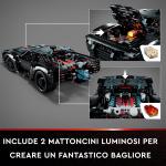 LEGO Technic BATMOBILE DI BATMAN, Modellino Auto da Costruire per Bambini con Mattoncini Luminosi, Set del Film del 2022, 42127, Imballaggio Normale