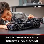 LEGO Technic BATMOBILE DI BATMAN, Modellino Auto da Costruire per Bambini con Mattoncini Luminosi, Set del Film del 2022, 42127, Imballaggio Normale