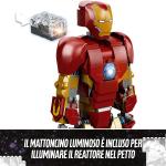 LEGO Marvel, Iron Man, Super Heroes Spielzeug für Kinder ab 9 Jahren, aus dem Film Avengers Age Of Ultron of the Infinity Saga, 76206