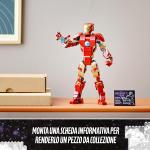 LEGO Marvel, Iron Man, Super Heroes Spielzeug für Kinder ab 9 Jahren, aus dem Film Avengers Age Of Ultron of the Infinity Saga, 76206
