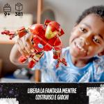LEGO Marvel, Iron Man, Super Heroes Spielzeug für Kinder ab 9 Jahren, aus dem Film Avengers Age Of Ultron of the Infinity Saga, 76206