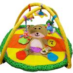 Jeux de tapis pour bébés avec 5 jeux, Mister Wood