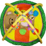 Jeux de tapis pour bébés avec 5 jeux, Mister Wood