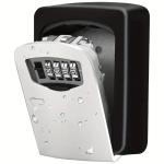 Cassa forte per chiavi, per esterno in metallo, con combinazione codice, ideale per depositare chiavi, materiale in metallo