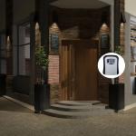 Cassetta di sicurezza per esterno, con combinazione codice, ideale per depositare chiavi, materiale in ABS resistente 