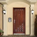 Cassetta di sicurezza per esterno, con combinazione codice, ideale per depositare chiavi, materiale in ABS resistente 