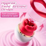 Stimolatore Elettrico per Donne con 10 Funzioni di Suzione e Leccata - Vibratore per Clitoride e Zona Anale con Display LCD - Giocattolo Sessuale Ricaricabile per Coppie