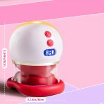 Stimolatore Elettrico per Donne con 10 Funzioni di Suzione e Leccata - Vibratore per Clitoride e Zona Anale con Display LCD - Giocattolo Sessuale Ricaricabile per Coppie