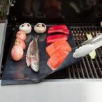 GrillMat, Carta da forno in teflon riutilizzabile e resistente fino a 260 °C