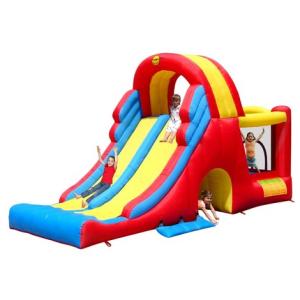 Mega gonflable, avec toboggan combo, Happy Hop