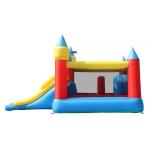 Grand château, gonflable, double toboggan, jeu d'enfant, tapis de saut, Happy Hop, 460m, 180kg